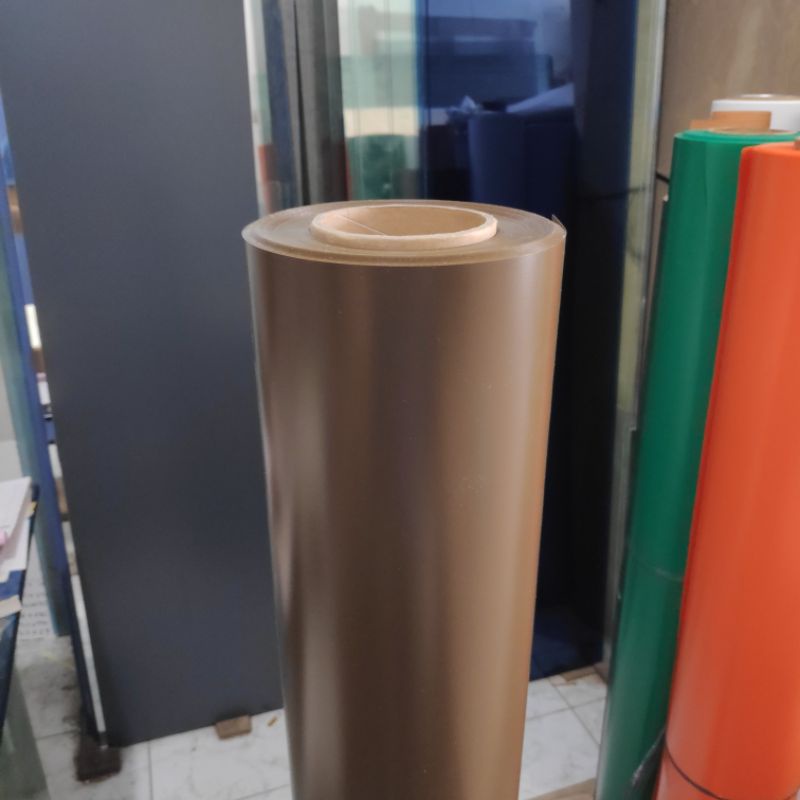 PVC SHEET 3D MASTER COKLAT 1MTR X 40MTR